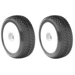 1:8 BUGGY I-BEAM SOFT PREMOUNTED WHITE