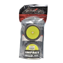 1:8 BUGGY IMPACT MEDIUM EVO WHEEL PRE-MOUNTED YELLOW