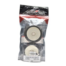 1:8 BUGGY IMPACT SUPER SOFT EVO WHEEL PRE-MOUNTED WHITE