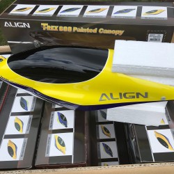 TREX 600 PAINTED CANOPY