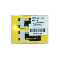 2S1P 7.4V 300mAh/30C