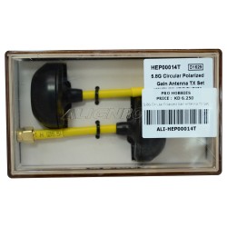 5.8G Circular Polarized Gain Antenna TX Set