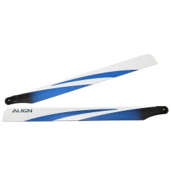 380 Carbon Fiber Blades - Blue