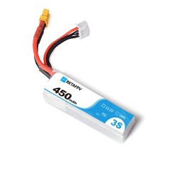 450mAh 3S Lipo Battery for Brushless Quads 450mAh 3S Lipo Battery for Brushless Quads