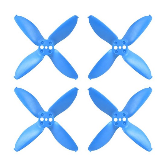 EMAX 2035 4-blade Whoop Propellers (1.5mm Shaft Hole) (4pcs)  Blue