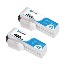 450mAh 4S 75C Lipo Battery(2PCS)