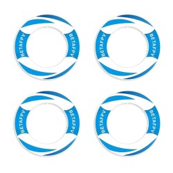 STYLIZED RACING CIRCLE GATES (4 PCS)