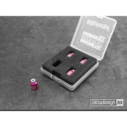 BODY POST MARKER KIT PINK-1/10 SCALE MODEL CARS