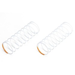 9002 Front Shock Spring-Mid (White/Orange) 9002 Front Shock Spring-Mid (White/Orange)