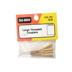 large threaded couplers (5 per pkg