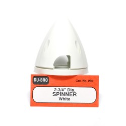 2-3/4 spinner,white (1 per pkg)