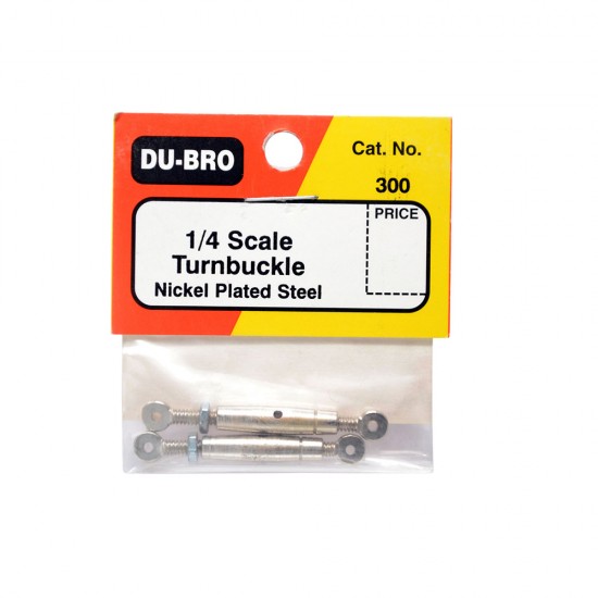 1/4 scale turnbuckles (2per pkg)