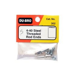 4-40 threaded rod ends (2 per pkg)