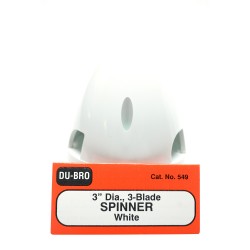 3 Three blade spinner white