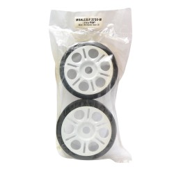 1:8 Rally foam tire front 35 degree spoke wheel