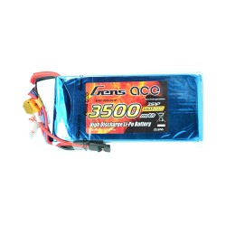 Gens Ace Lipo 3500MAH RX 7.4V 2S1P Gens Ace Lipo 3500MAH RX 7.4V 2S1P