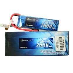 GENS ACE LIPO 2600MAH 25C 11.1V GENS ACE LIPO 2600MAH 25C 11.1V