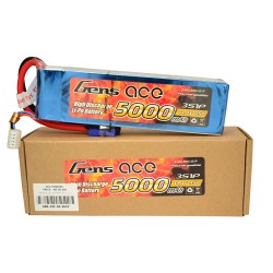 GENS ACE LIPO 5000MAH 45C 11.1V GENS ACE LIPO 5000MAH 45C 11.1V