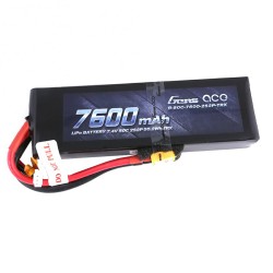 Gens Ace Lipo 7600MAH 7.4V 50C 2S2P 56.2wh TRX