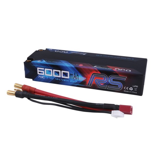 GENSACE 6000MAH 70C 7.4V HARDCASE