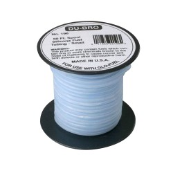blue silicone tubing, small (50 lft)