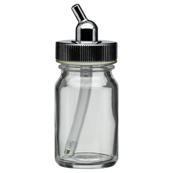 Glass Bottle Set W/Lid 3/4 Oz. HP-BCP