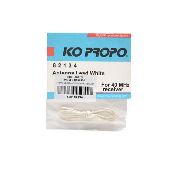 ANTENNA LEAD BLACK FOR 40MHZ RECEIVER