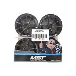 Silver black GTR wheel (+5) (4) Silver black GTR wheel (+5) (4)