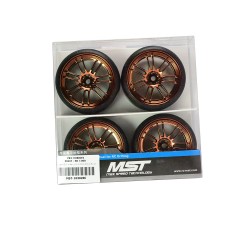 Copper RE30 wheel (+3) w/ CS-R tire (soft) (4) Copper RE30 wheel (+3) w/ CS-R tire (soft) (4)