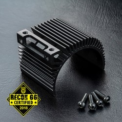 Alum. motor heat sink (black)