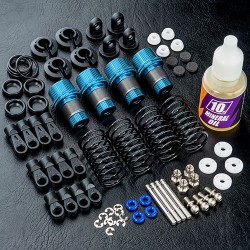 TR56 Alum. damper set (blue) (4)