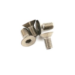 SJG4X8 TITANIUM F/H CAP SCREW  (4pcs,)