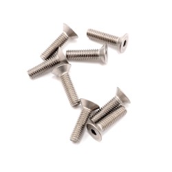 SJG4X 15 TITANIUM F/H CAP SCREW (8pcs,)