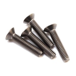 SJG4X20 TITANIUM F/H CAP SCREW (4pcs,)