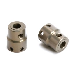 9243 Aluminium F/R Diff Pinion Couplers (2) 9243 Aluminium F/R Diff Pinion Couplers (2)