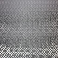 3D Checkered steel plate Decal