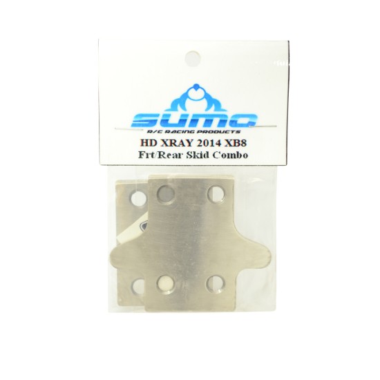 2014 HD XB8 FRONT/REAR SKID PLATE COMBO SS