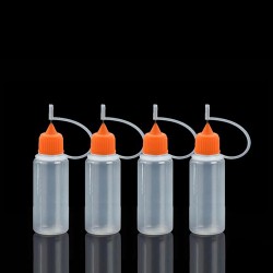 Needle Head Oil Bottle 20cc. (Orange) 4pcs.