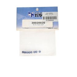 M2 Aluminum Nylon Nut (8) M2 Aluminum Nylon Nut (8)