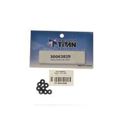Servo Fasten Aluminum Shim /Black (8) Servo Fasten Aluminum Shim /Black (8)