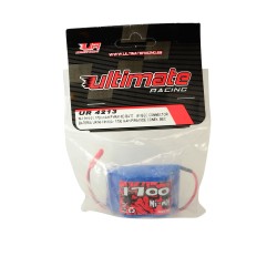 NI-MH 6.0V 1700 mAH PYRAMID BATTERY PACK W/ BEC CONNECTOR