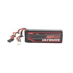 ULTIMATE 6.6V 2500MAH LIPO FLAT RCVR BATTERY PACK JR