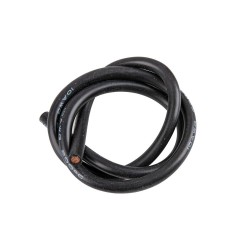 10awg BLACK SILICONE WIRE (50cm)