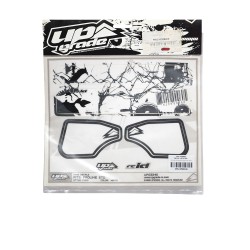 FACTORY NUMBERS 1/10 ON ROAD FLO YELLOW