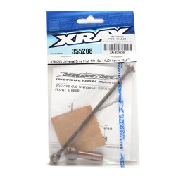 XT8 CVD UNIVERSAL DRIVE SHAFT F/R - SET - HUDY SPR XT8 CVD UNIVERSAL DRIVE SHAFT F/R - SET - HUDY SPR