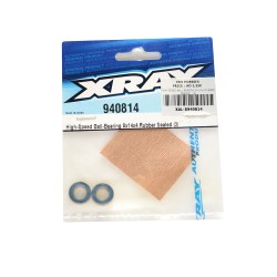 HIGH-SPEED BALL-BEARING 8x14x4 RUBBER SEALED (2) HIGH-SPEED BALL-BEARING 8x14x4 RUBBER SEALED (2)