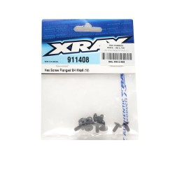Hex Screw Flanged SH M4x8 (10)