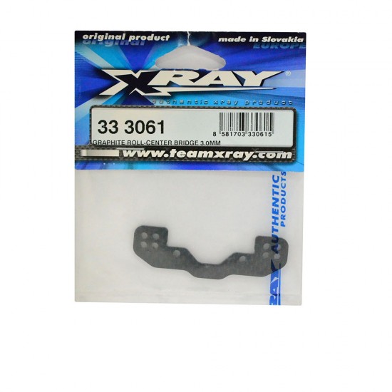 GRAPHITE ROLL-CENTER BRIDGE 3.0MM
