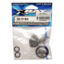 T2 008 COMPOSITE SOLID AXLE 34T - SET