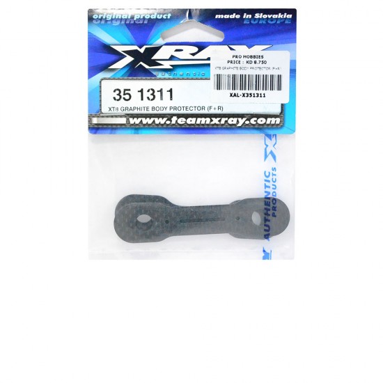 XT8 GRAPHITE BODY PROTECTOR (F+R)